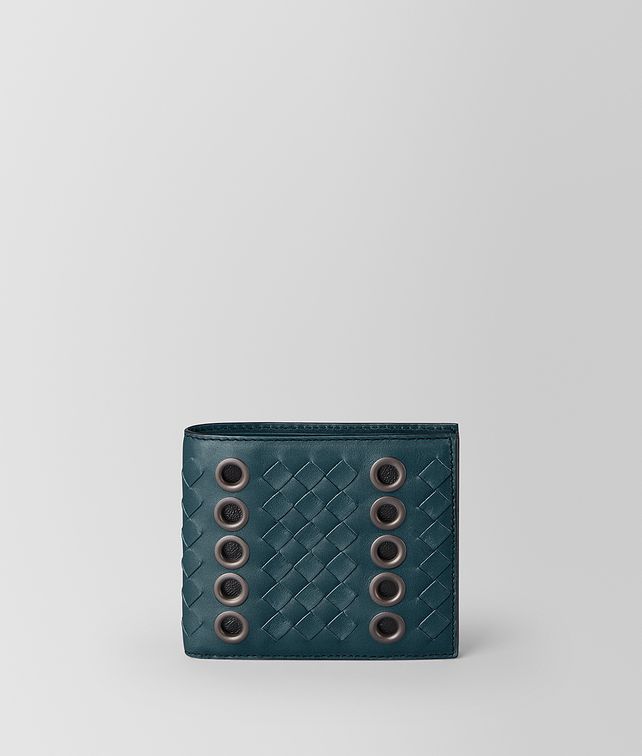 BOTTEGA VENETA FALTPORTEMONNAIE AUS VN EYELETS Kleine Portemonnaie Herren fp