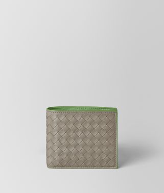 DARK CEMENT INTRECCIATO NAPPA WALLET
