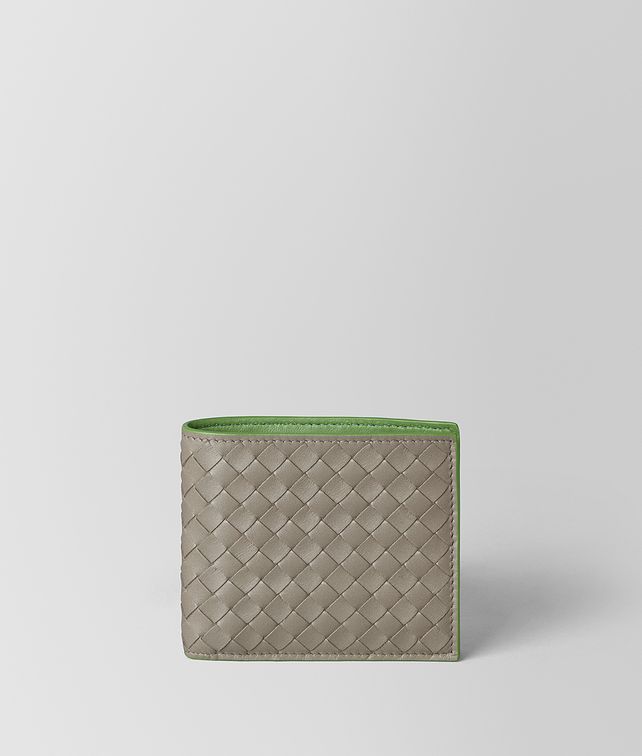 BOTTEGA VENETA BILLFOLD IN INTRECCIATO VN AND NAPPA Small Wallet Man fp