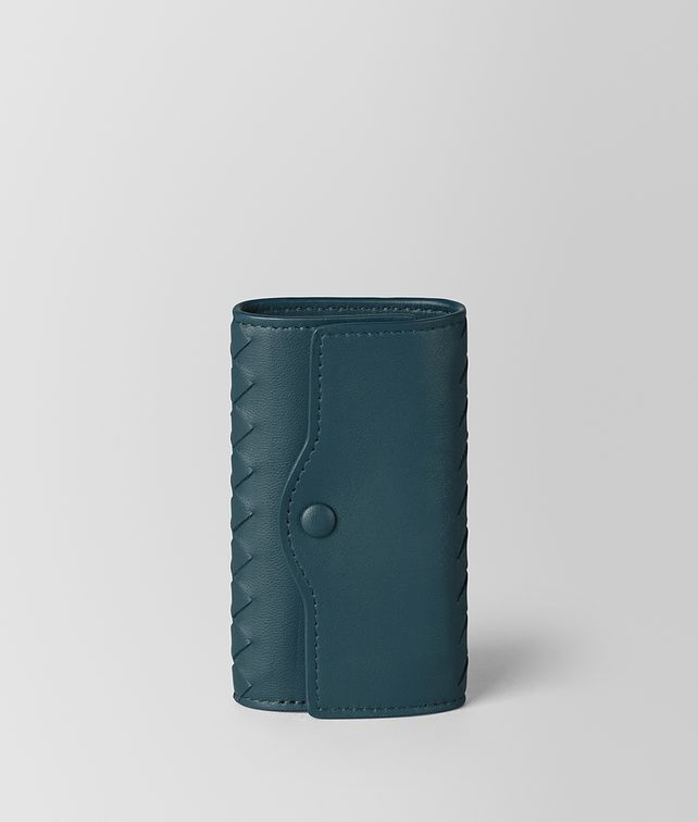 BOTTEGA VENETA ブライトン イントレチャート ナッパ キーケース その他アクセサリー E fp