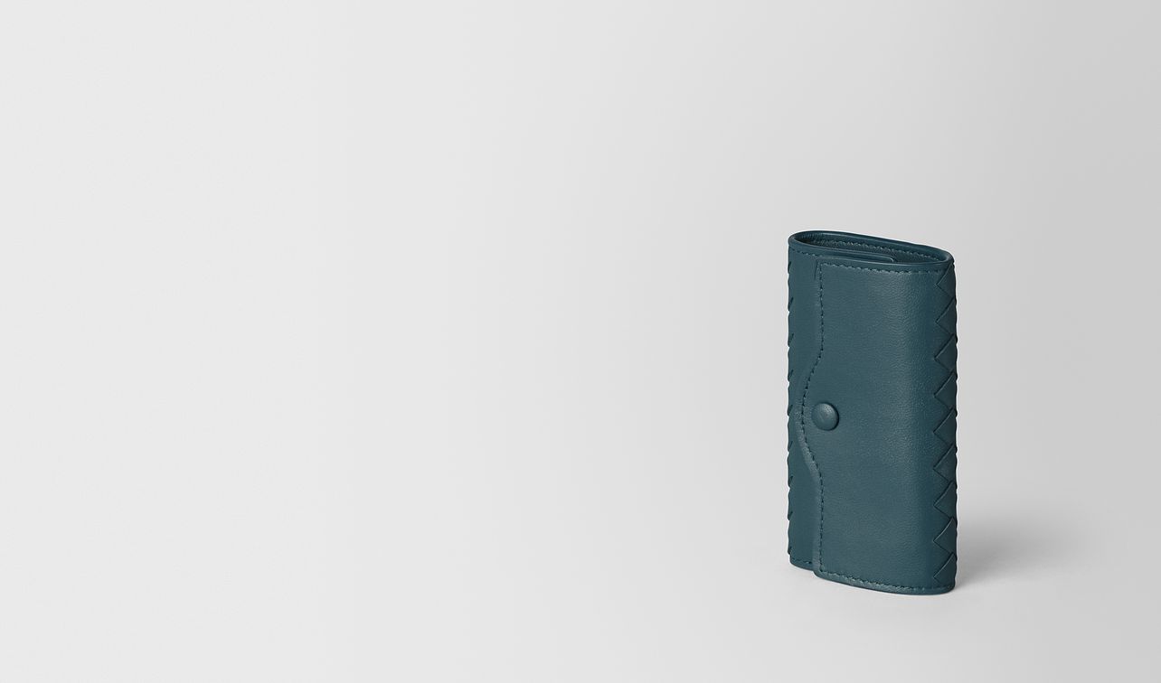 key holder in intrecciato nappa landing
