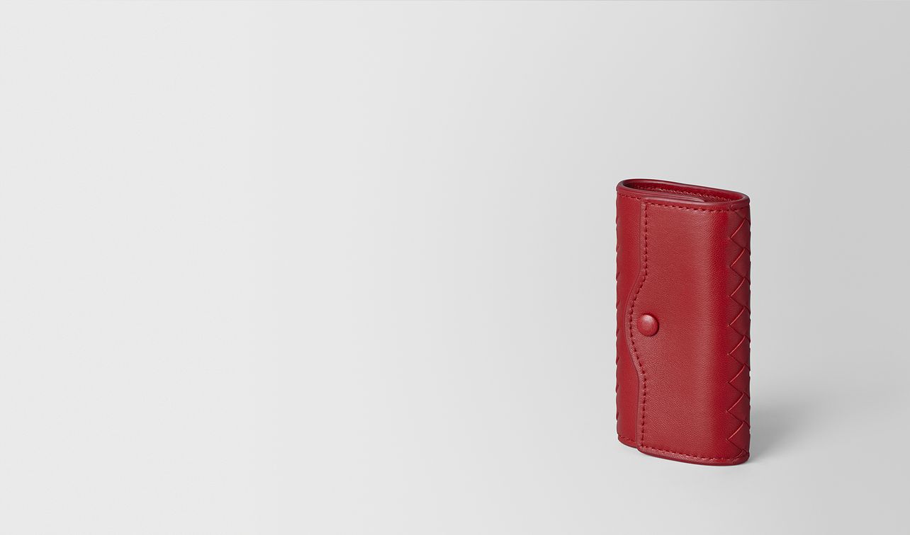 key holder in intrecciato nappa landing
