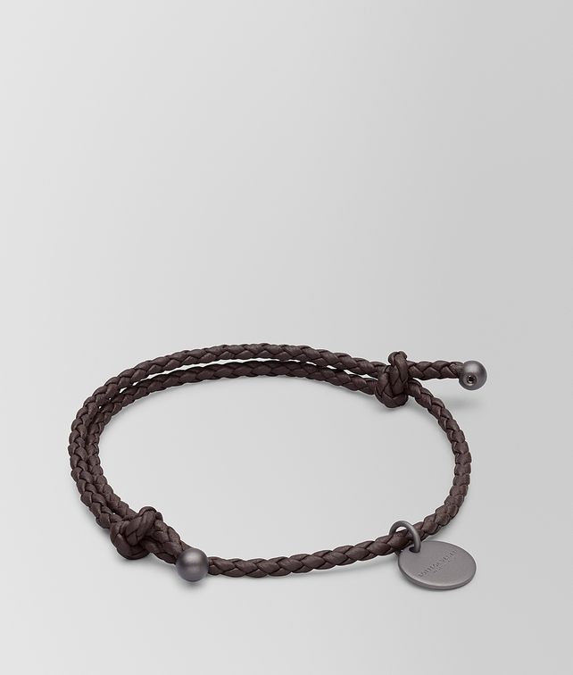BOTTEGA VENETA BRACELET EN CUIR NAPPA INTRECCIATO Autre accessoire E fp