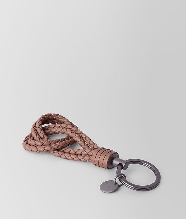 BOTTEGA VENETA KEY RING IN INTRECCIATO NAPPA Keyring or Bracelets E fp