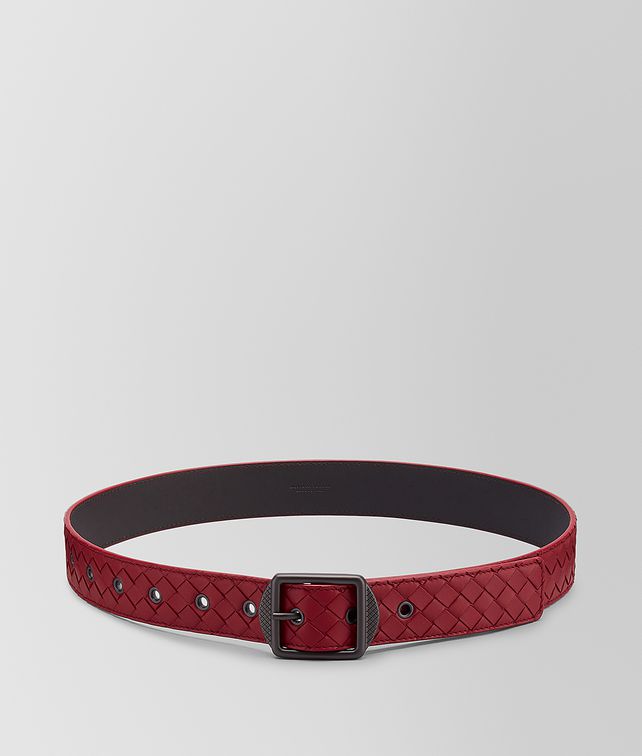 BOTTEGA VENETA BELT IN INTRECCIATO NAPPA Belt Man fp