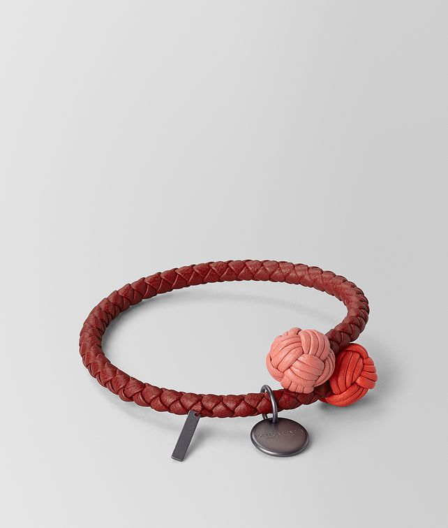 BOTTEGA VENETA BRACELET IN INTRECCIATO NAPPA MULTICOLOR Other Accessories E fp