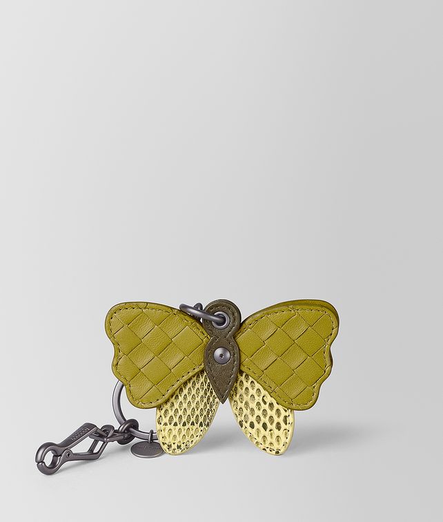 BOTTEGA VENETA CHARM IN AYERS AND INTRECCIATO NAPPA Keyring or Bracelets E fp