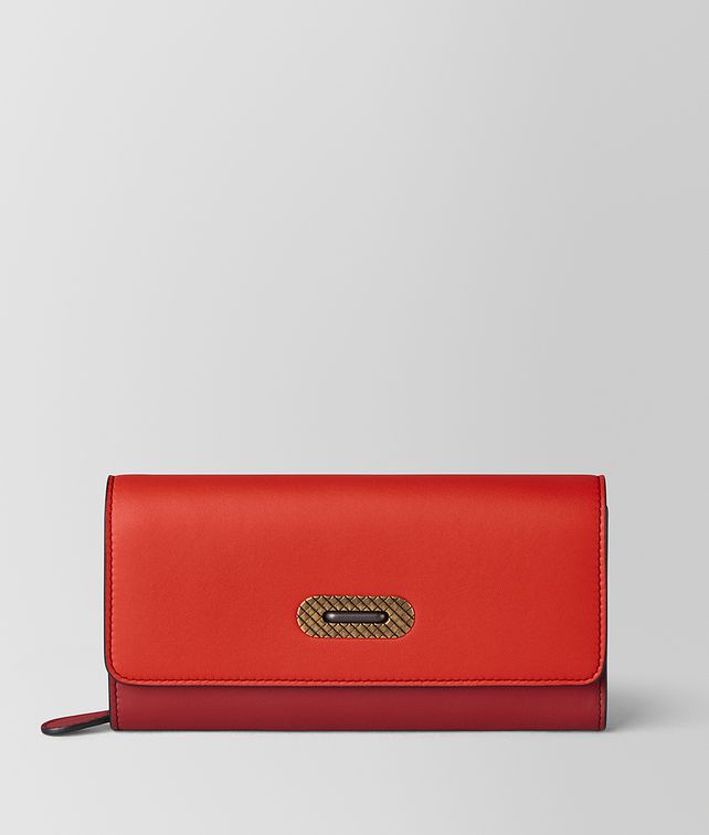 BOTTEGA VENETA CONTINENTAL WALLET IN MULTICOLOUR NAPPA Large Wallet Woman fp