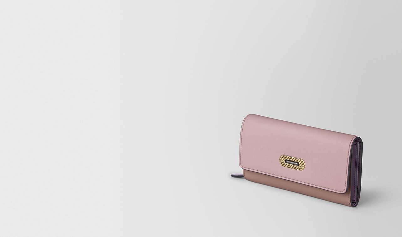 continental wallet in multicolour nappa landing