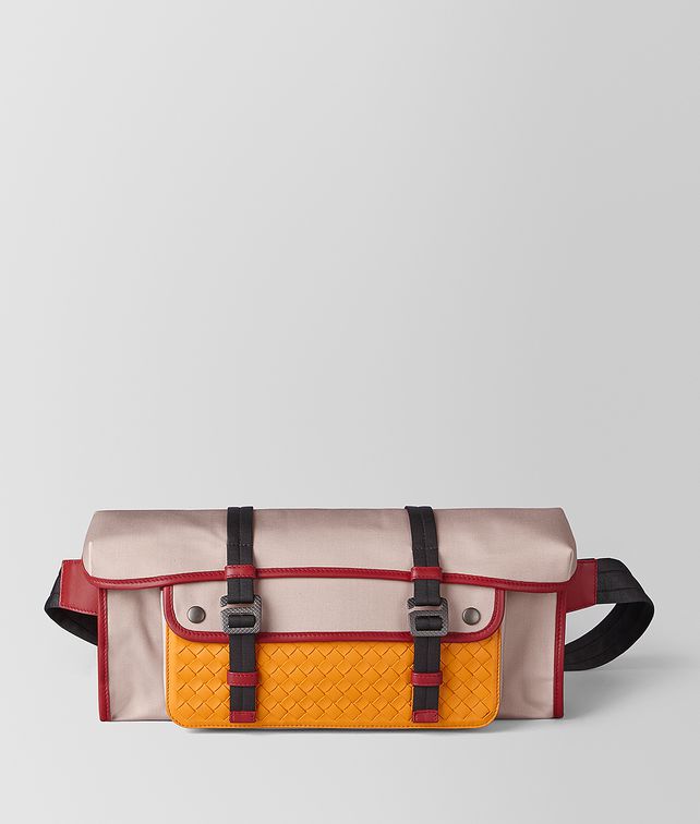 BOTTEGA VENETA CAP BELT BAG IN MERIDIAN Belt Bag Man fp