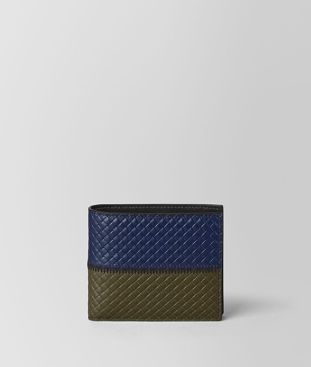 BOTTEGA VENETA BILLFOLD IN MICRO-INTRECCIATO EMBOSSED Small Wallet Man fp