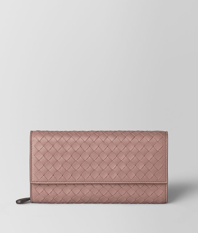 BOTTEGA VENETA CONTINENTAL WALLET IN INTRECCIATO NAPPA Large Wallet Woman fp