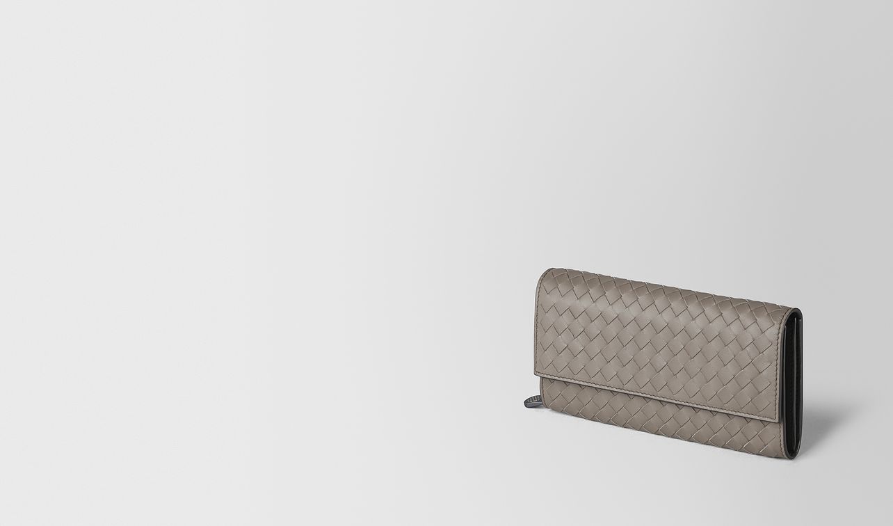 continental wallet in intrecciato nappa landing