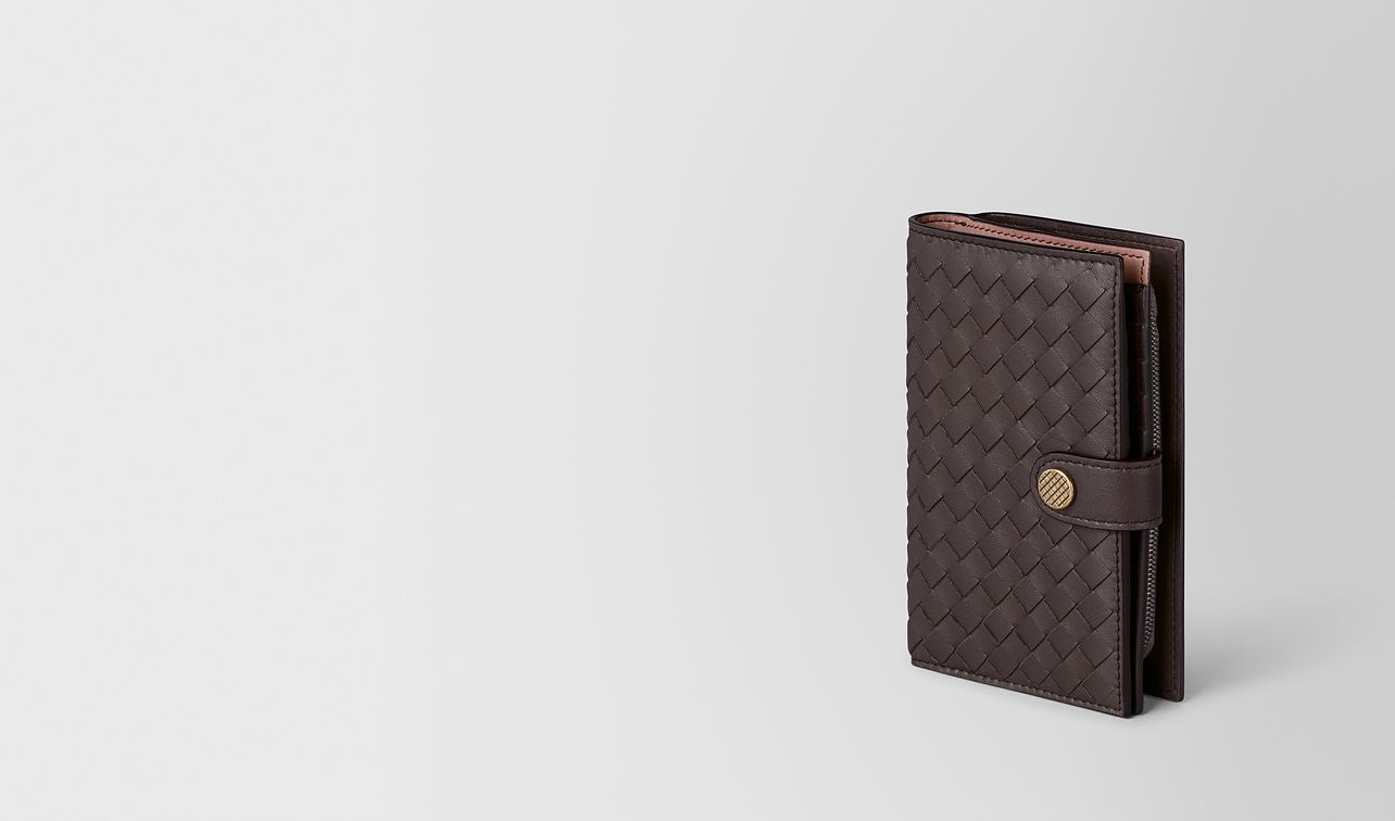 french wallet in intrecciato nappa landing