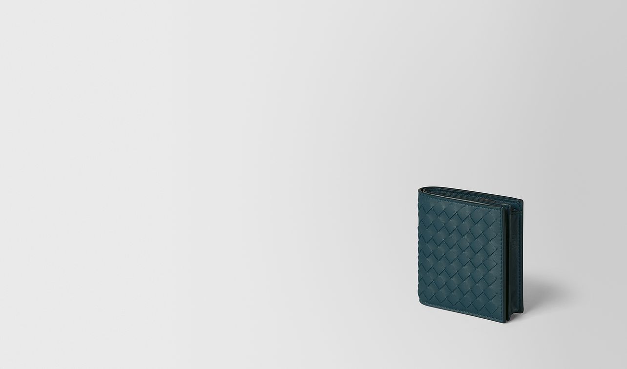 continental wallet in intrecciato nappa landing