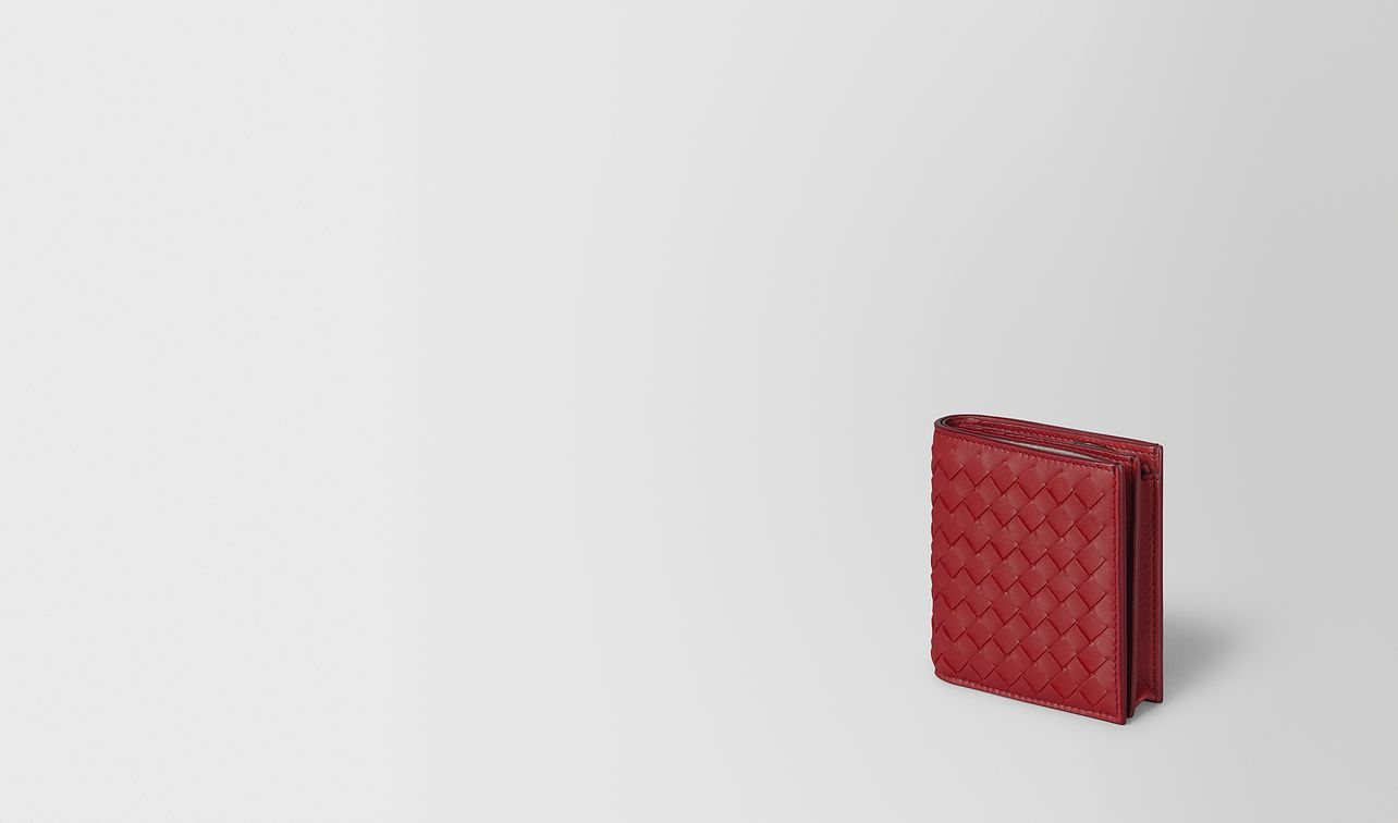continental wallet in intrecciato nappa landing