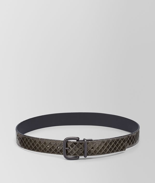BOTTEGA VENETA REVERSIBLE BELT IN SCOLPITO BRUSH Belt Man fp