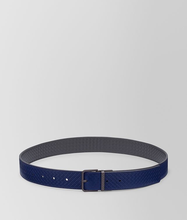 BOTTEGA VENETA REVERSIBLE BELT IN MICRO INTRECCIATO EMBOSSED Belt Man fp