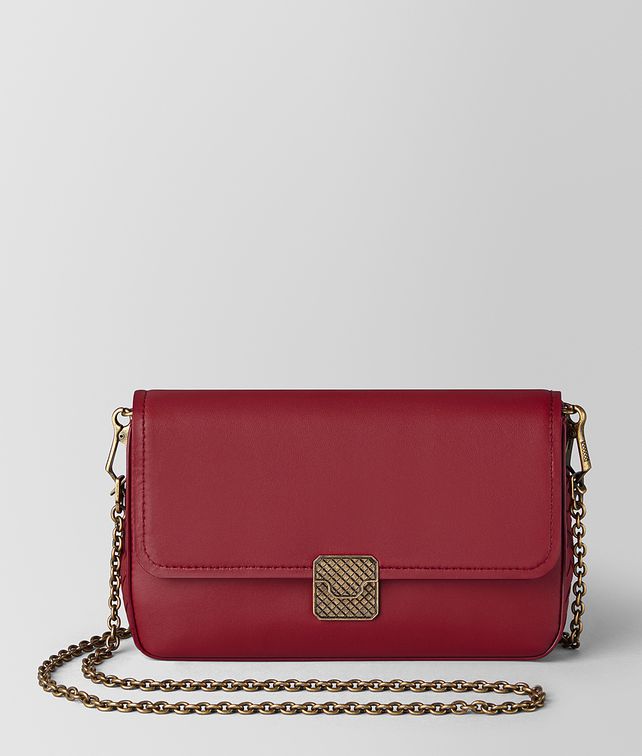 BOTTEGA VENETA CHAIN WALLET IN NAPPA Mini Bag and Pouche Woman fp