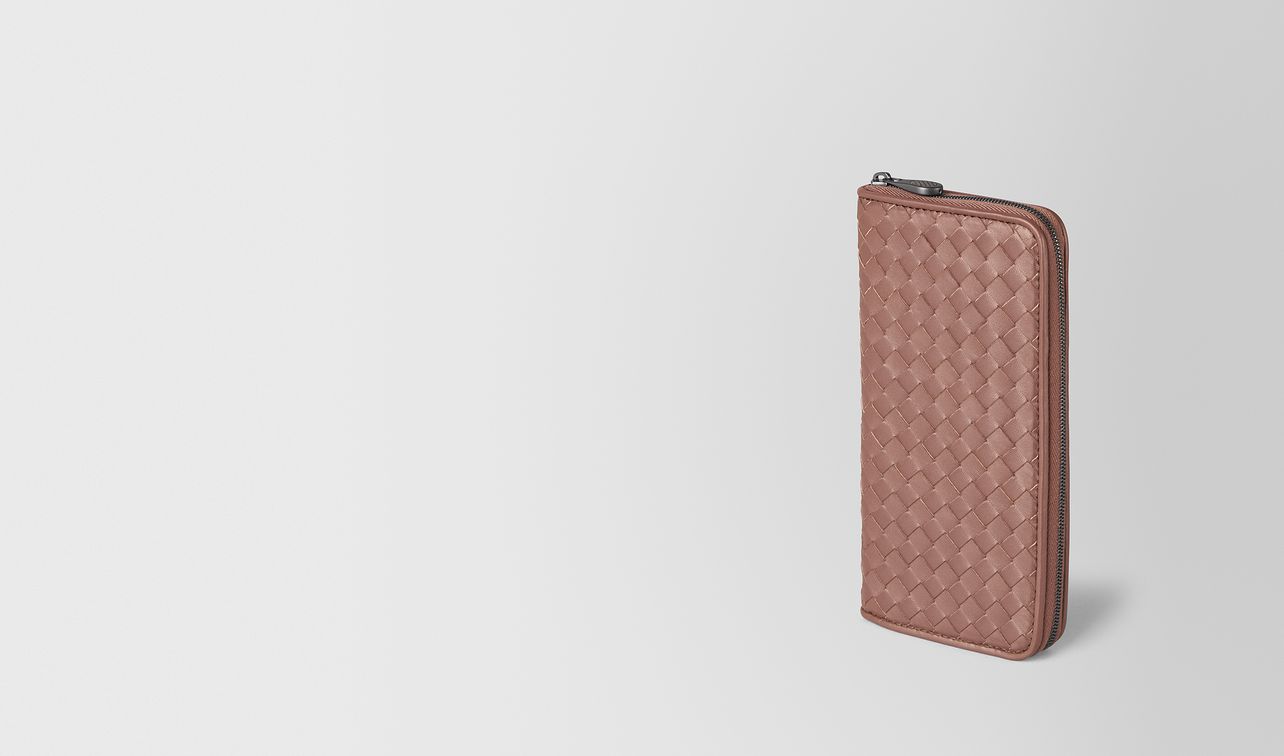 zip around wallet in intrecciato nappa landing