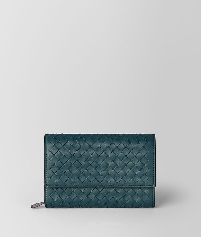 BOTTEGA VENETA CONTINENTAL WALLET IN INTRECCIATO NAPPA Large Wallet Woman fp