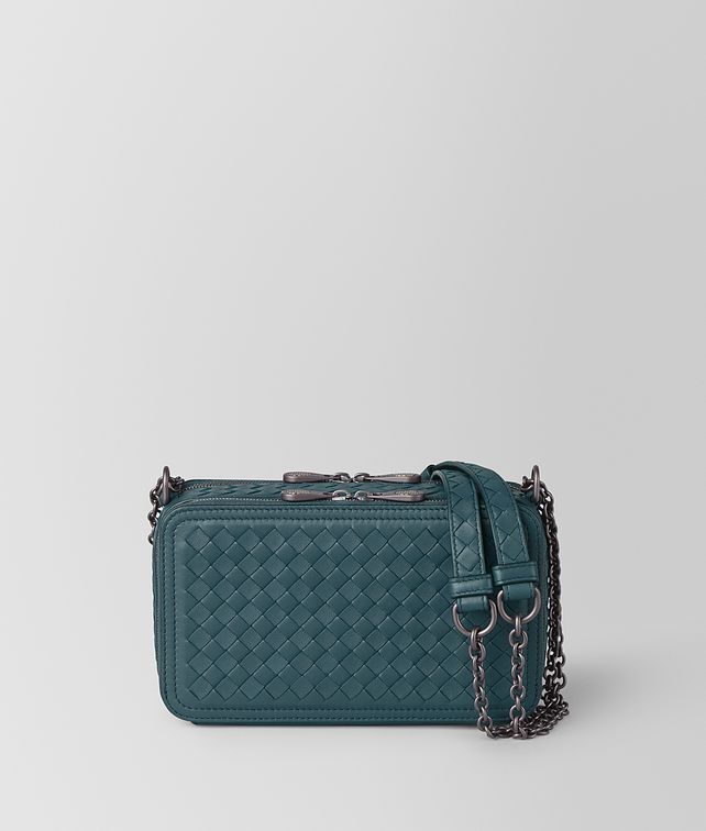 BOTTEGA VENETA CHAIN WALLET IN INTRECCIATO NAPPA Mini Bag and Pouche Woman fp