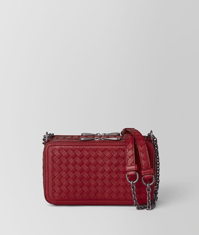 BOTTEGA VENETA CHAIN WALLET IN INTRECCIATO NAPPA Mini Bag and Pouche Woman fp