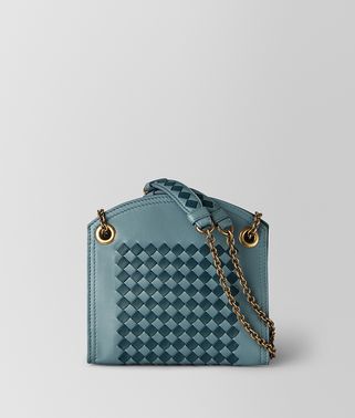 CHAIN WALLET IN INTRECCIATO CHECKER 
