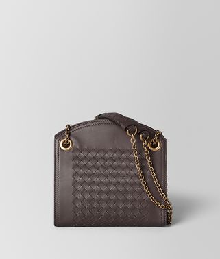 CHAIN WALLET IN INTRECCIATO NAPPA 