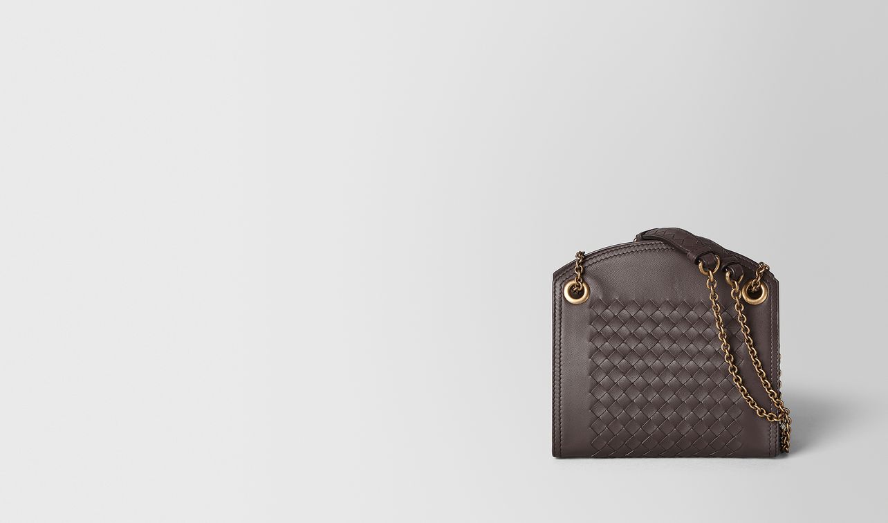 chain wallet in intrecciato nappa landing