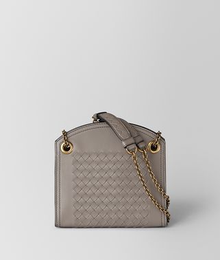 CHAIN WALLET IN INTRECCIATO NAPPA 