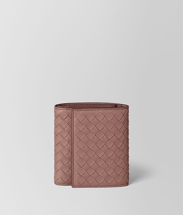 BOTTEGA VENETA CONTINENTAL WALLET IN INTRECCIATO NAPPA Small Wallet Woman fp