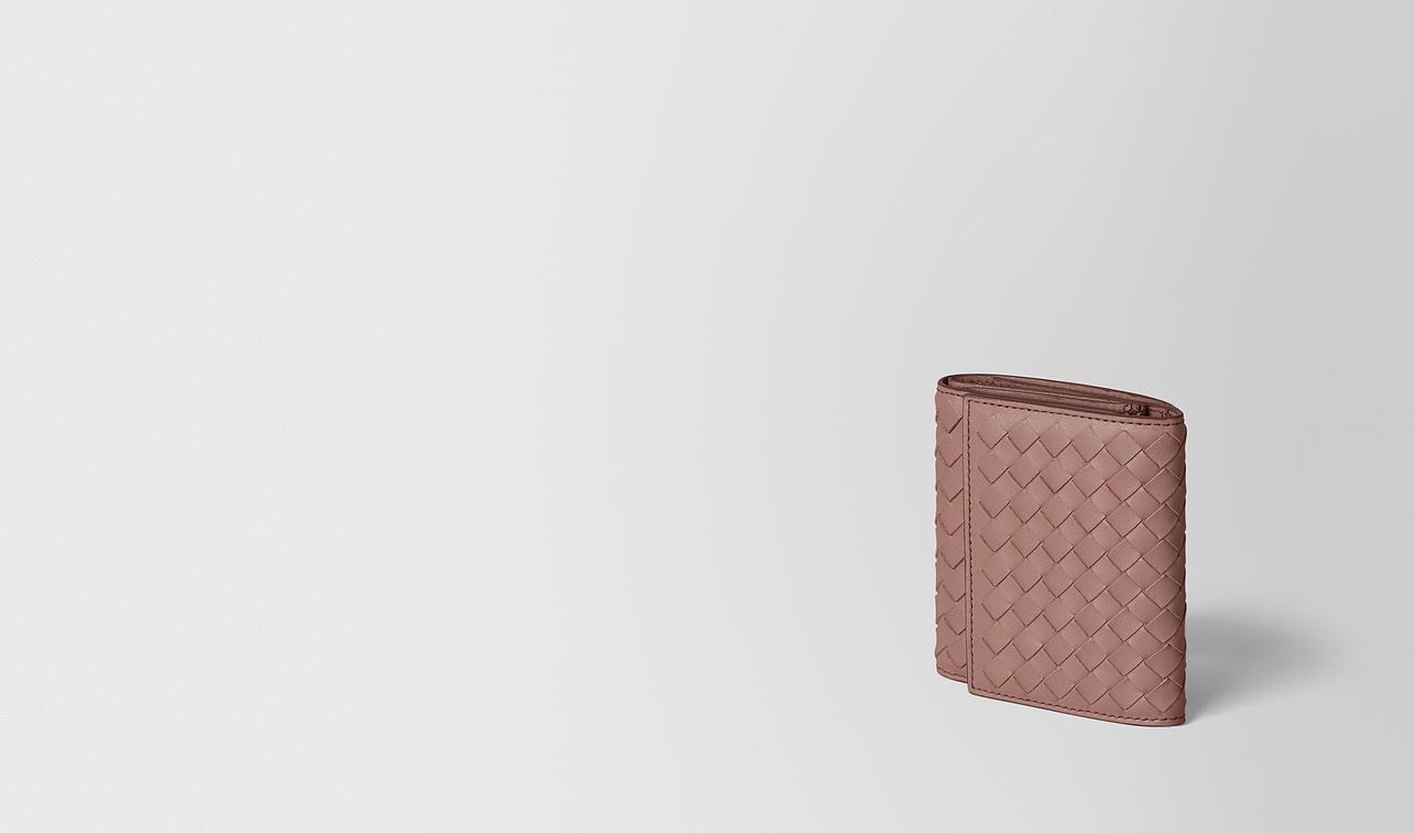 continental wallet in intrecciato nappa landing