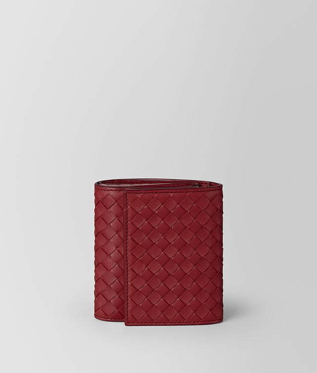 BOTTEGA VENETA CONTINENTAL WALLET IN INTRECCIATO NAPPA Small Wallet Woman fp