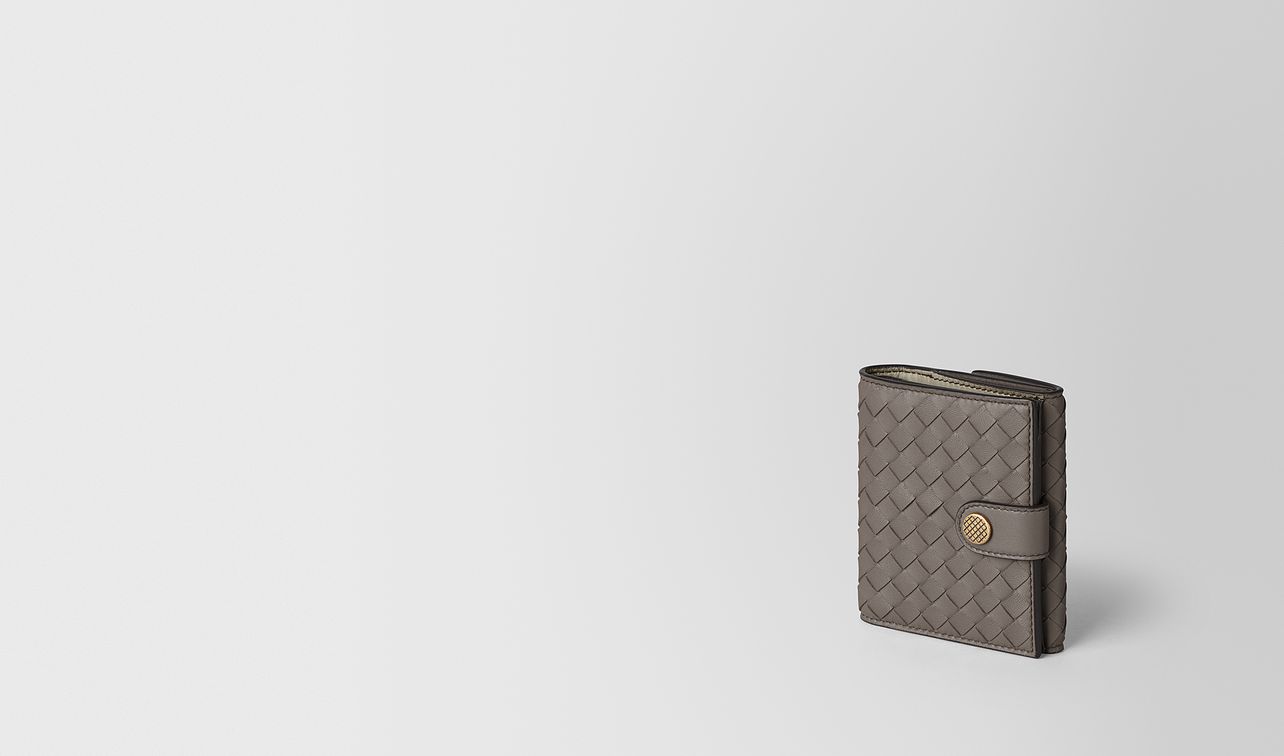 french wallet in intrecciato nappa landing