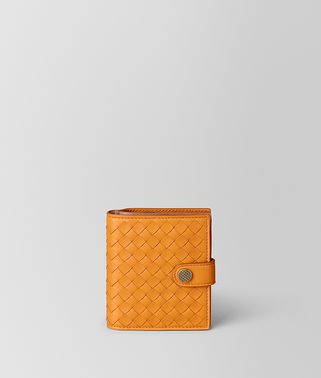FRENCH WALLET IN INTRECCIATO NAPPA 