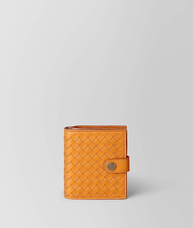 BOTTEGA VENETA FRENCH WALLET IN INTRECCIATO NAPPA Small Wallet Woman fp