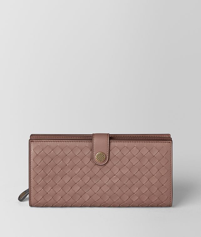 BOTTEGA VENETA PORTAFOGLIO FRENCH IN INTRECCIATO NAPPA Portafoglio grande Donna fp