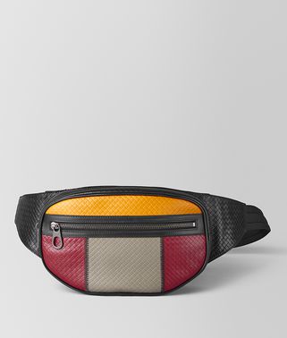 MULTICOLOUR MICRO INTRECCIATO BELT BAG