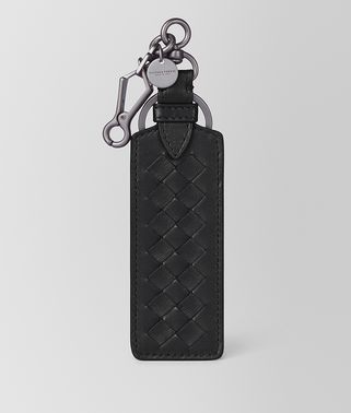 KEY HOLDER IN INTRECCIATO NAPPA 