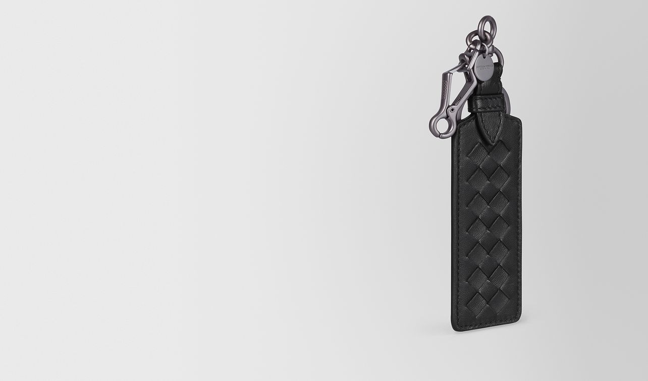 key holder in intrecciato nappa landing