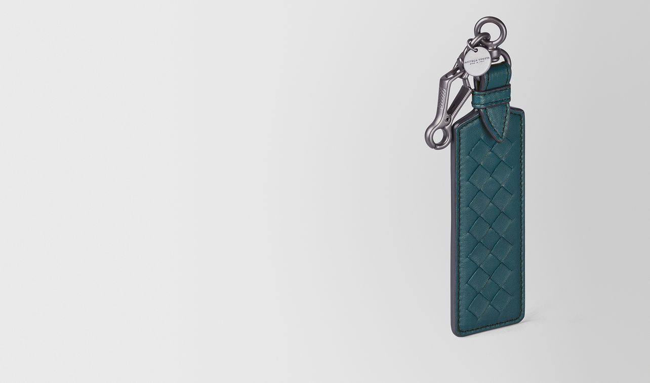 key holder in intrecciato nappa landing