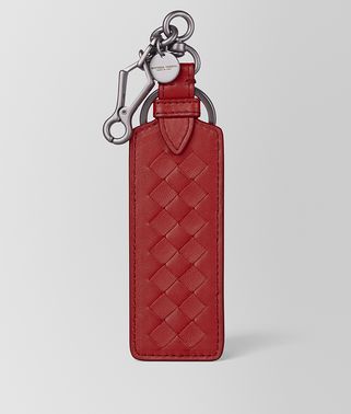 KEY HOLDER IN INTRECCIATO NAPPA 