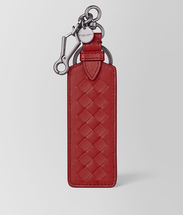 BOTTEGA VENETA KEY HOLDER IN INTRECCIATO NAPPA Keyring or Bracelets E fp