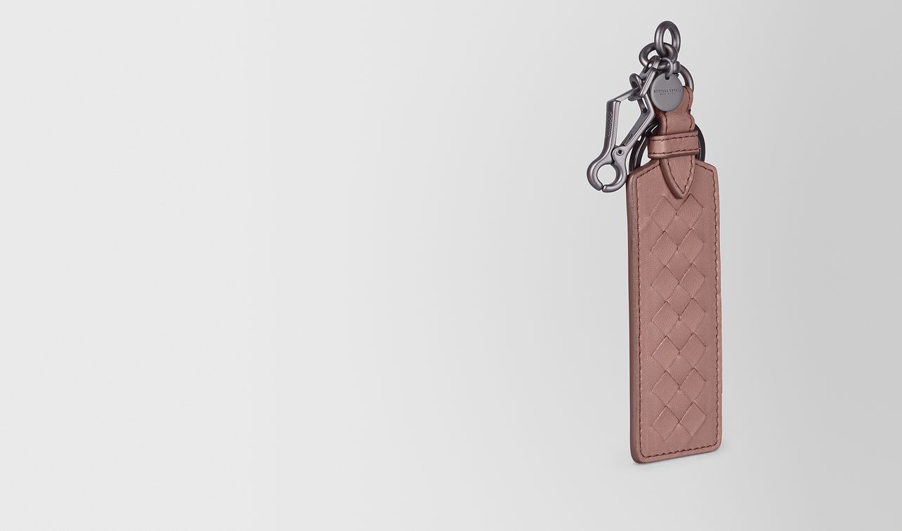 key holder in intrecciato nappa landing