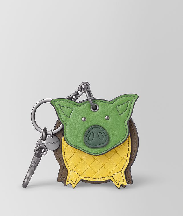 BOTTEGA VENETA CHARM IN INTRECCIATO NAPPA Keyring or Bracelets E fp