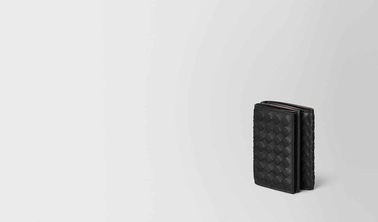 continental wallet in intrecciato nappa landing
