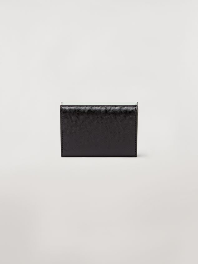 Wallet Marni Tri-fold wallet in saffiano leather Woman
