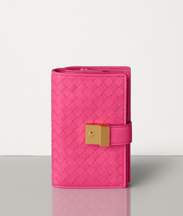 BOTTEGA VENETA イントレチャート ベルベットカーフ コンチネンタルウォレット ラージ ウォレット レディース fp