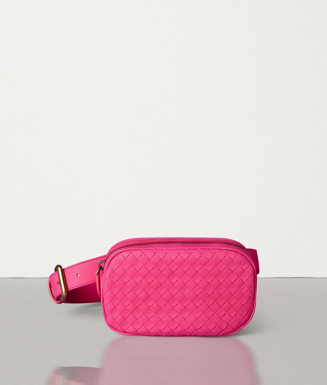 BOTTEGA VENETA BELT BAG IN INTRECCIATO NAPPA Crossbody and Belt Bags Woman fp